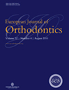 EUROPEAN JOURNAL OF ORTHODONTICS雜志封面